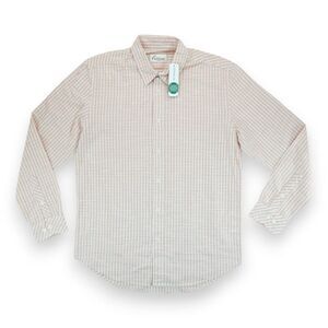 NWT California Shirt Co Men Mingus Oxford Long Sleeve Plaid Button Stitch fix‎ M